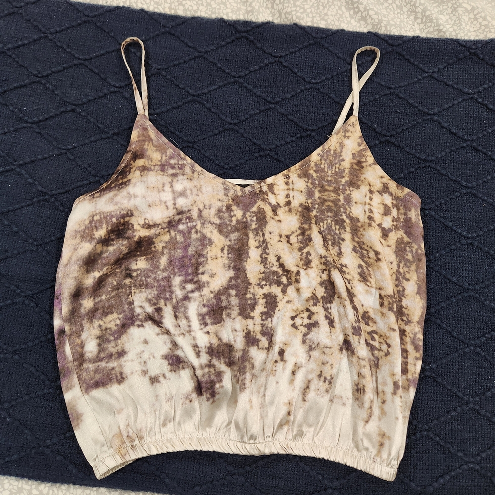 Tie-Dye Spaghetti Strap Women's Top